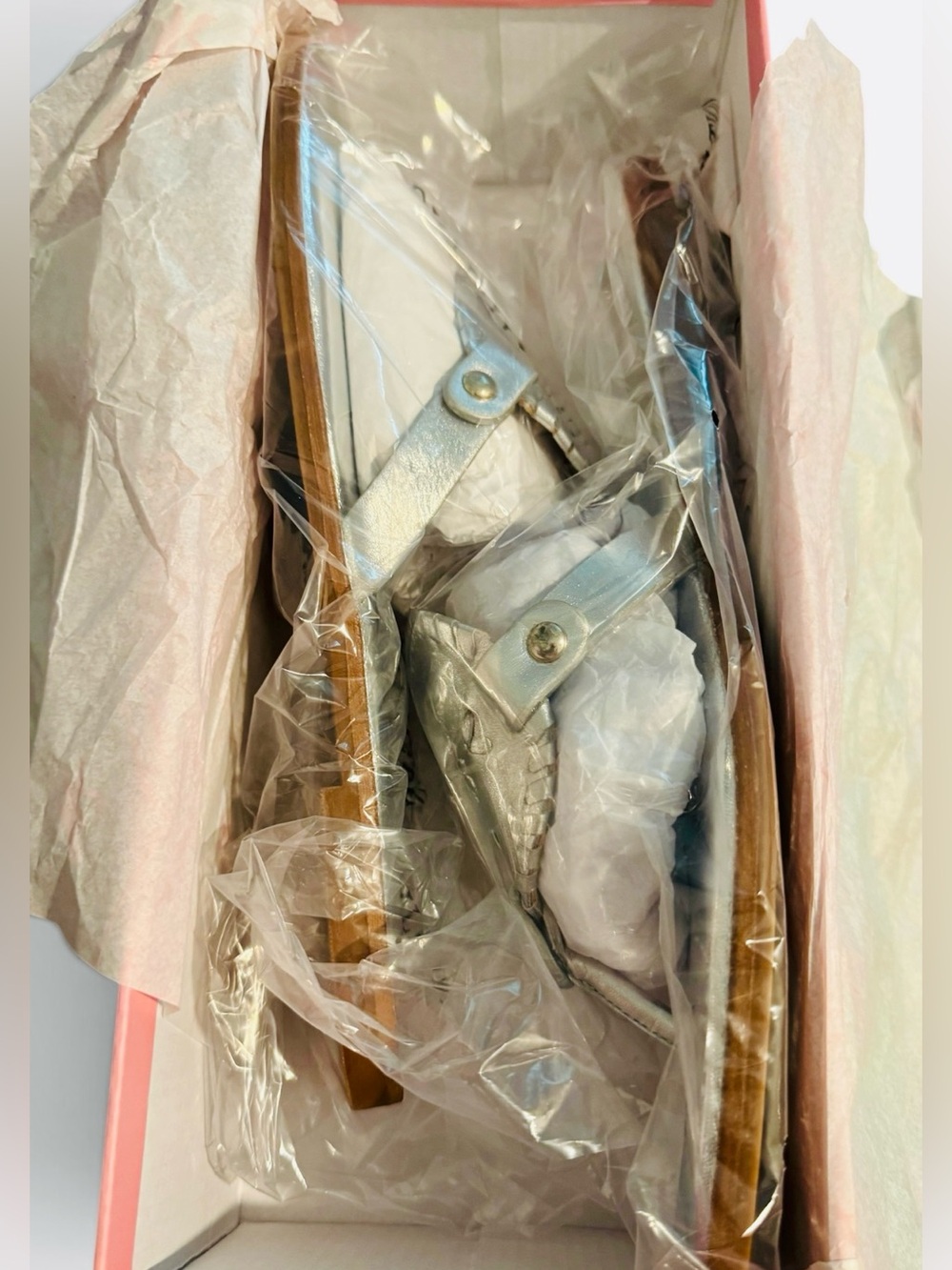 JACK ROGERS Collins Metallic Sandals - Picture 12 of 14